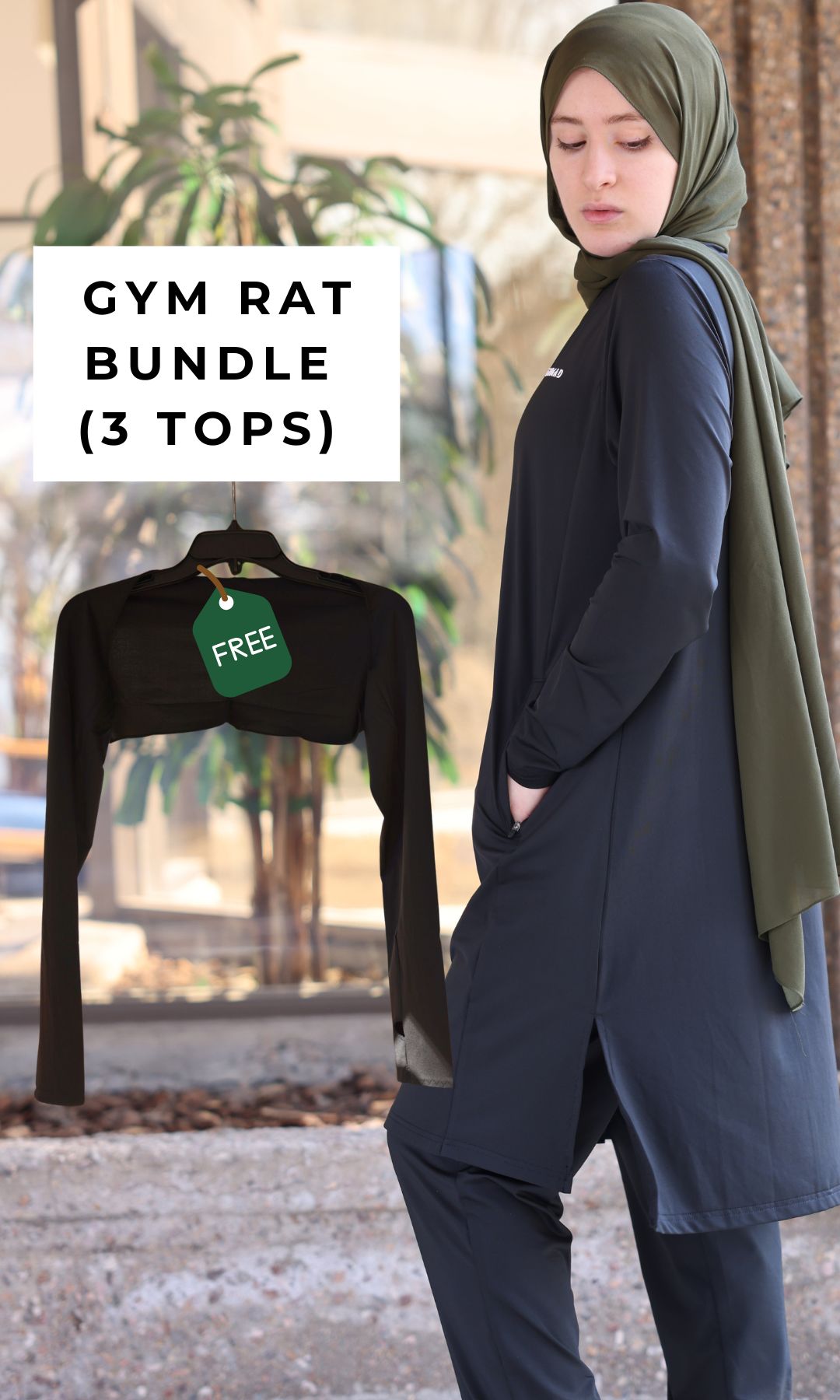 The Gym Rat Bundle, 3 Tops